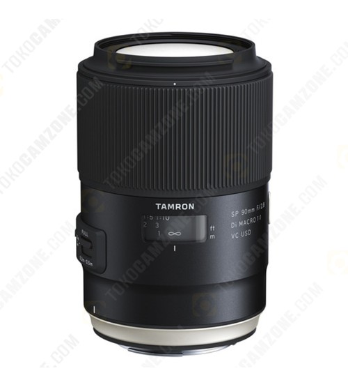 Tamron For Canon SP 90mm f/2.8 Di Macro 1:1 VC USD (New Version) with Hood